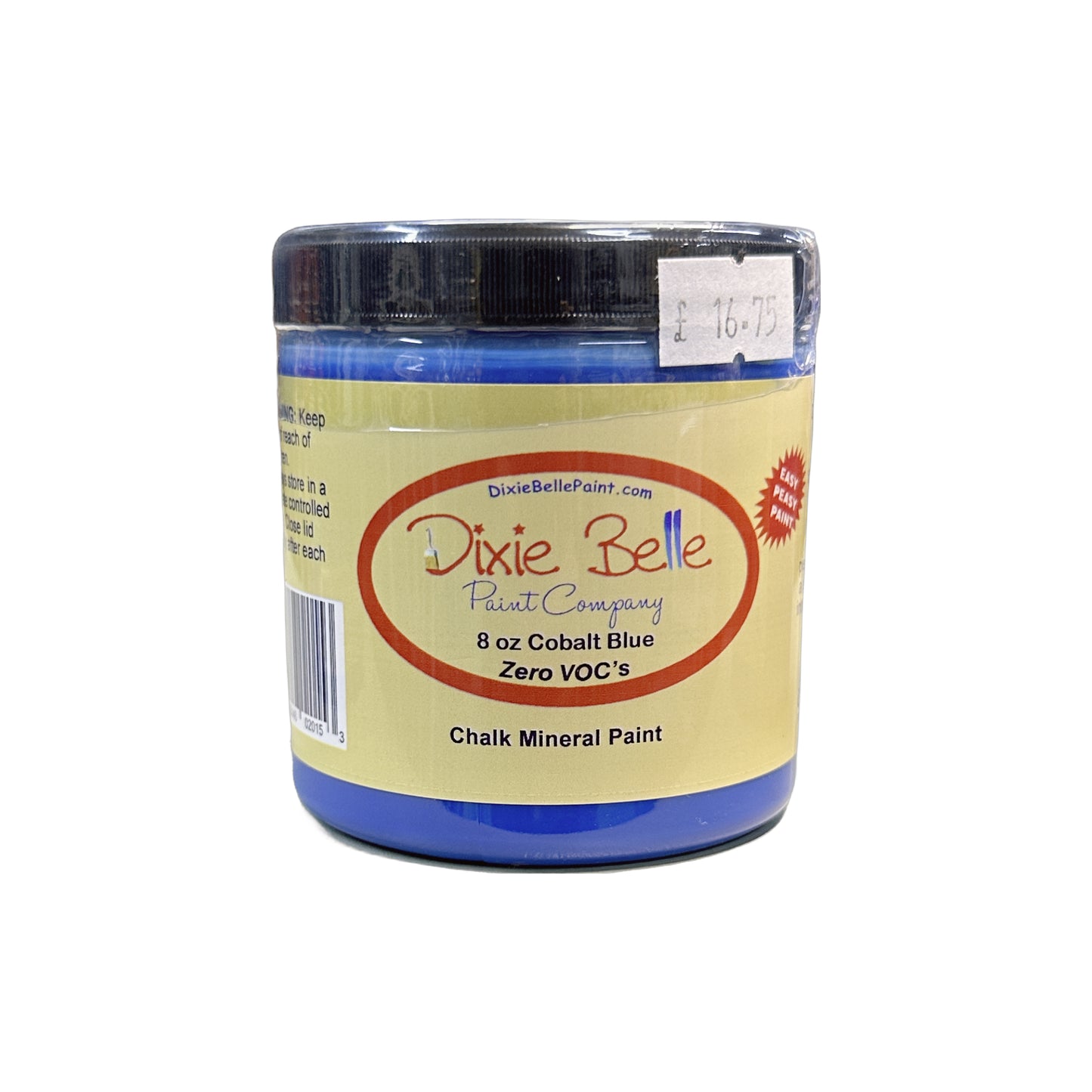 Dixie Belle | Chalk Finish Mineral Paint | Cobalt Blue (8oz)