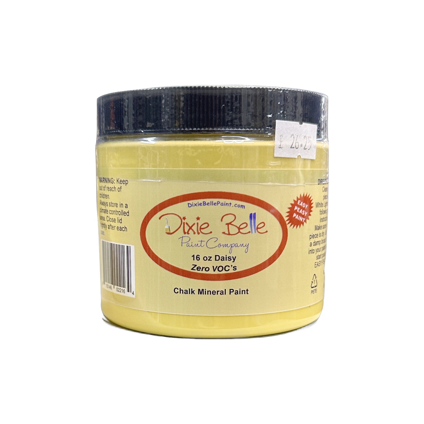 Dixie Belle | Chalk Finish Mineral Paint | Daisy (16oz)