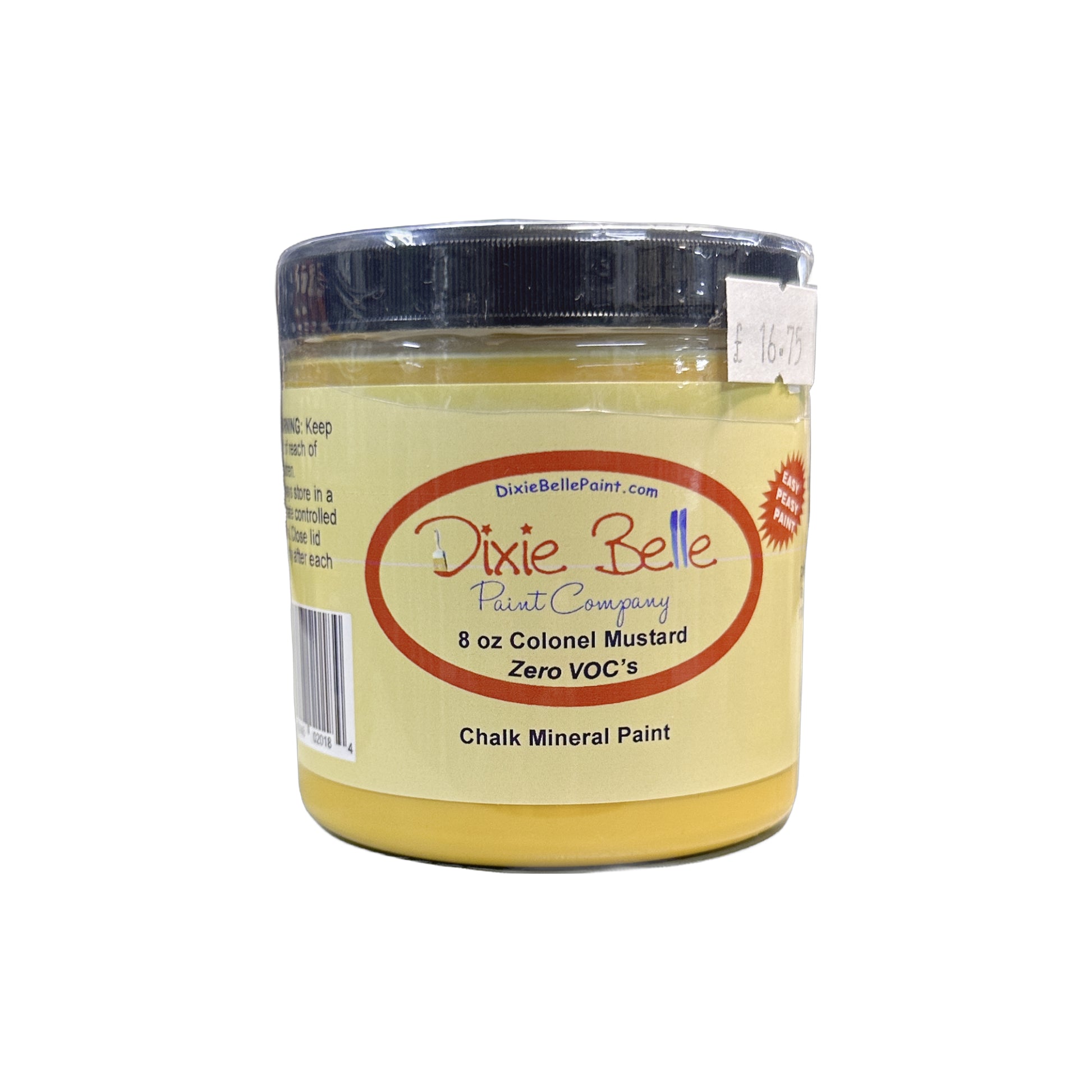 Dixie Belle | Chalk Finish Mineral Paint | Colonel Mustard (8oz)