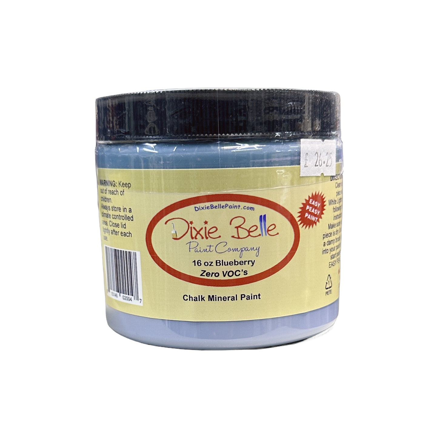 Dixie Belle | Chalk Finish Mineral Paint | Blueberry (16oz)