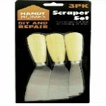3pc Painting Decorating Filling Knife Wallpaper Removal DIY Scraper Set House Home