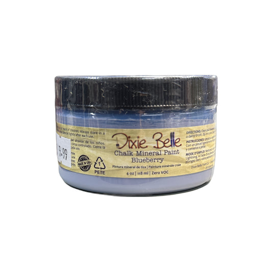 Dixie Belle | Chalk Finish Mineral Paint | Blueberry (4oz)