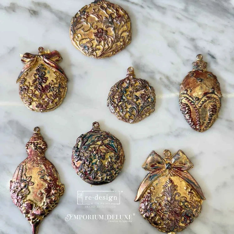 Shimmering Holiday Ornaments