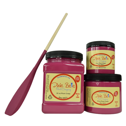 Plum Crazy - Dixie Belle -  Mineral Chalk Paint - 118ml/4oz - 236ml/8oz - 473ml/16oz (Copy)