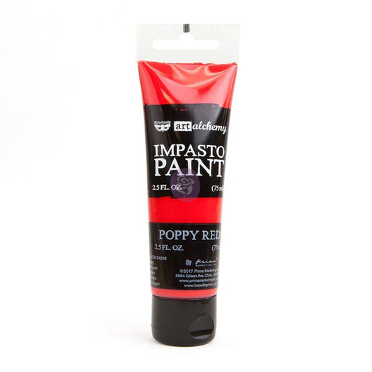 Poppy Red - Impasto Paint