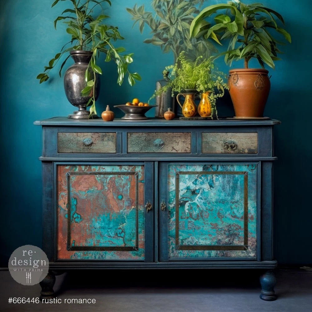 Rustic Romance Decoupage Paper