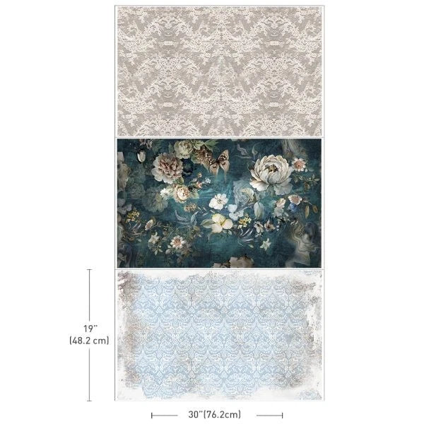 Heartfelt Romance Decoupage Paper