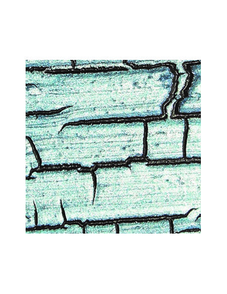 Crackling Paste Metallic Silver Turquoise 100ml