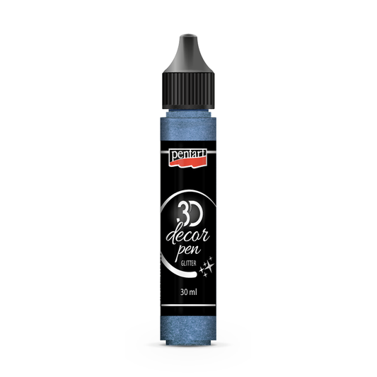 BLUISH SILVER - 3D DECOR PEN 30 ML