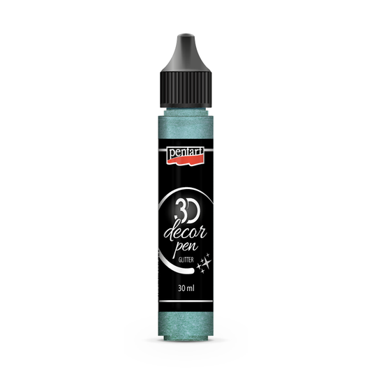 SILVERY TURQUOISE - 3D DECOR PEN 30 ML