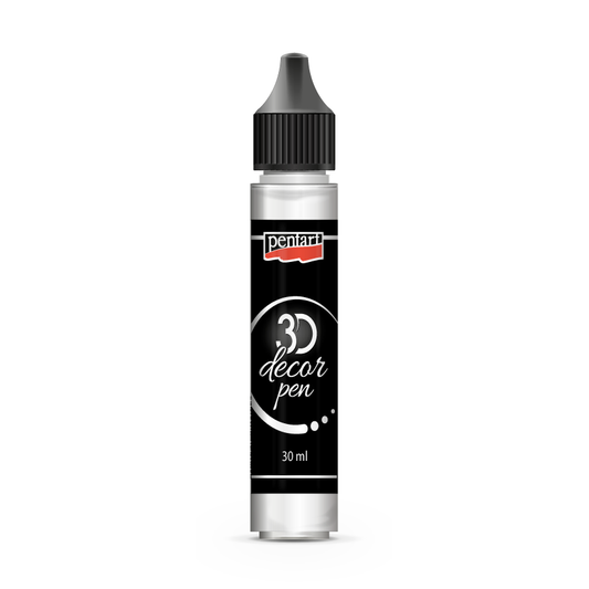 WHITE - 3D DECOR PEN 30 ML